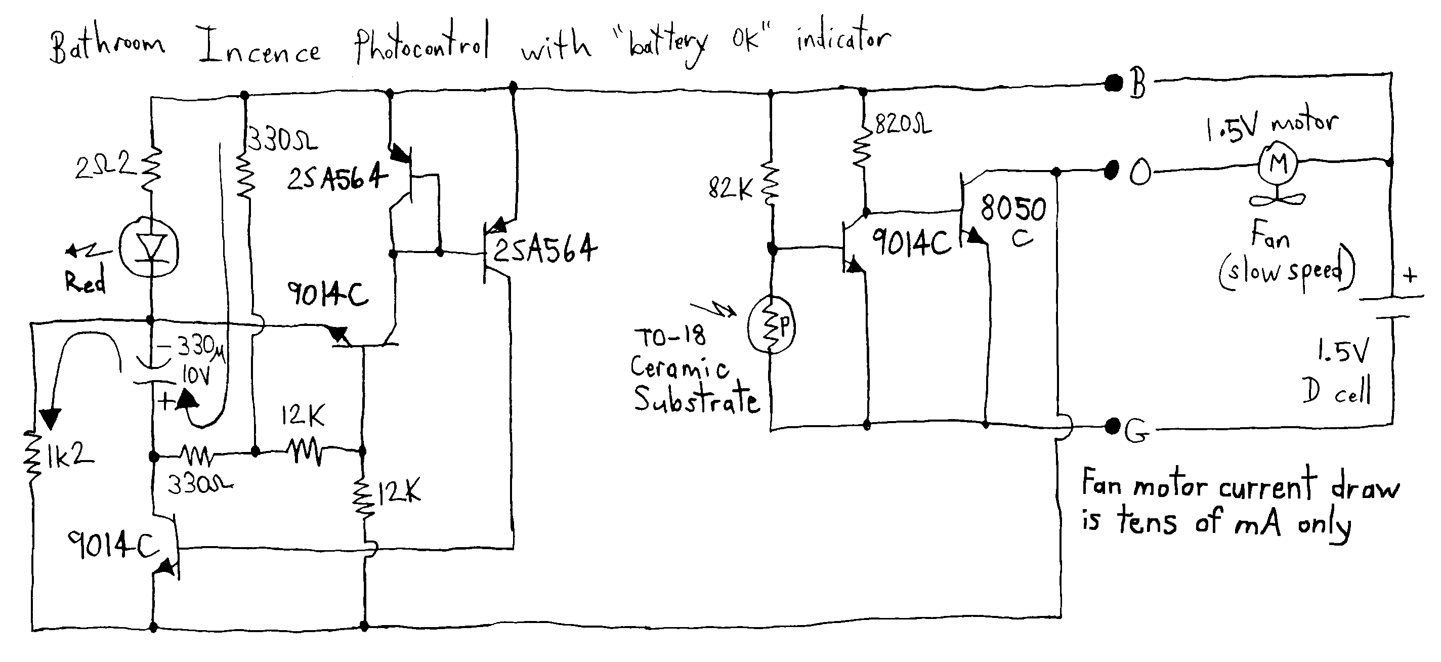 Circuit Diagram aka Schematic reverse engineered from circuit board
