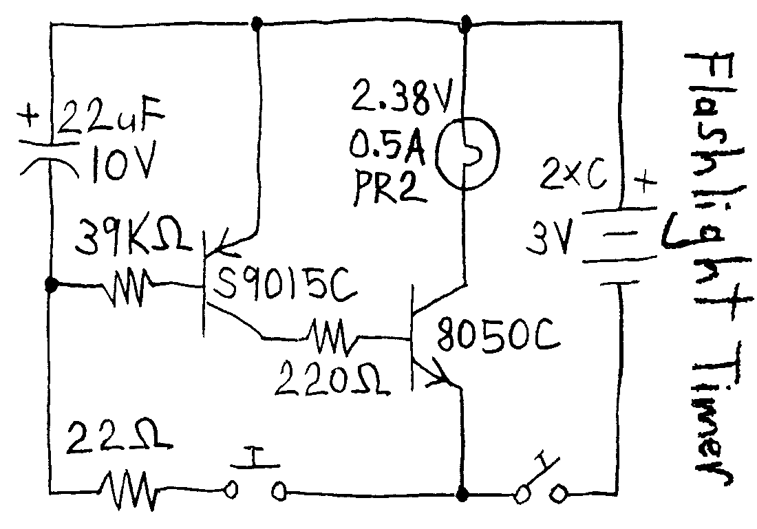 Circuit Diagram aka Schematic reverse engineered from circuit board