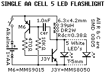 Circuit Diagram aka Schematic reverse engineered from circuit board