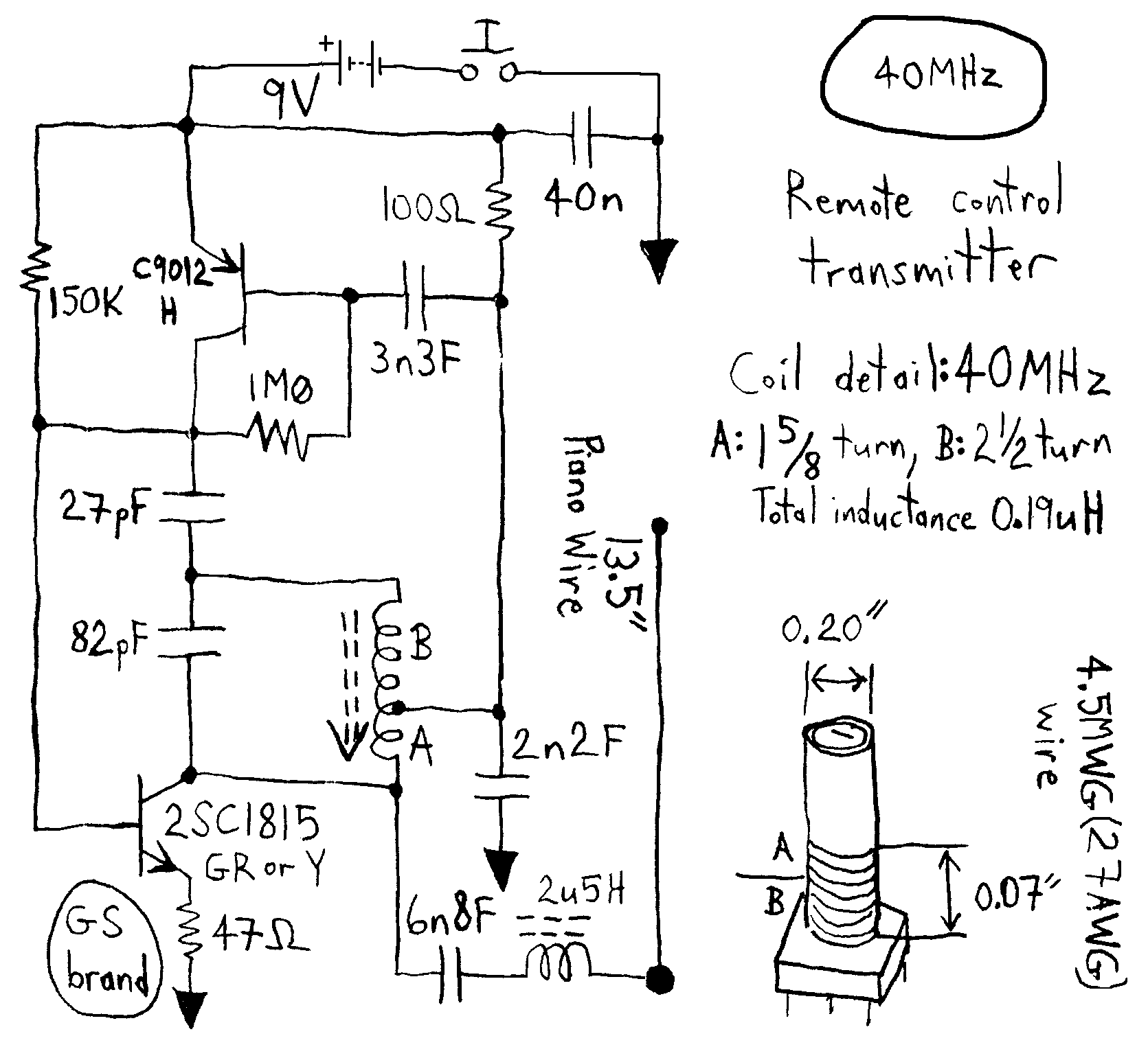Circuit Diagram aka Schematic reverse engineered from circuit board