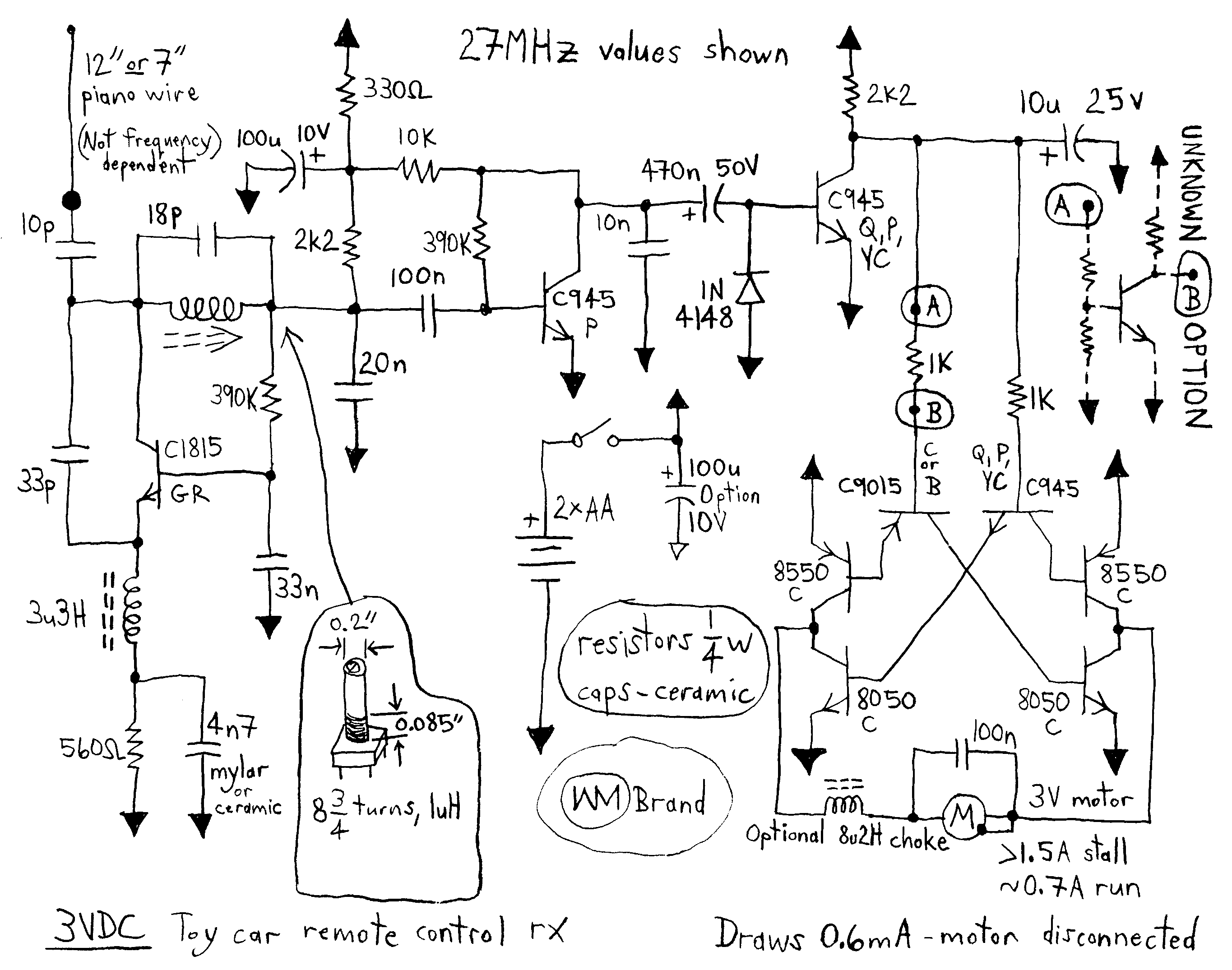 Circuit Diagram aka Schematic reverse engineered from circuit board