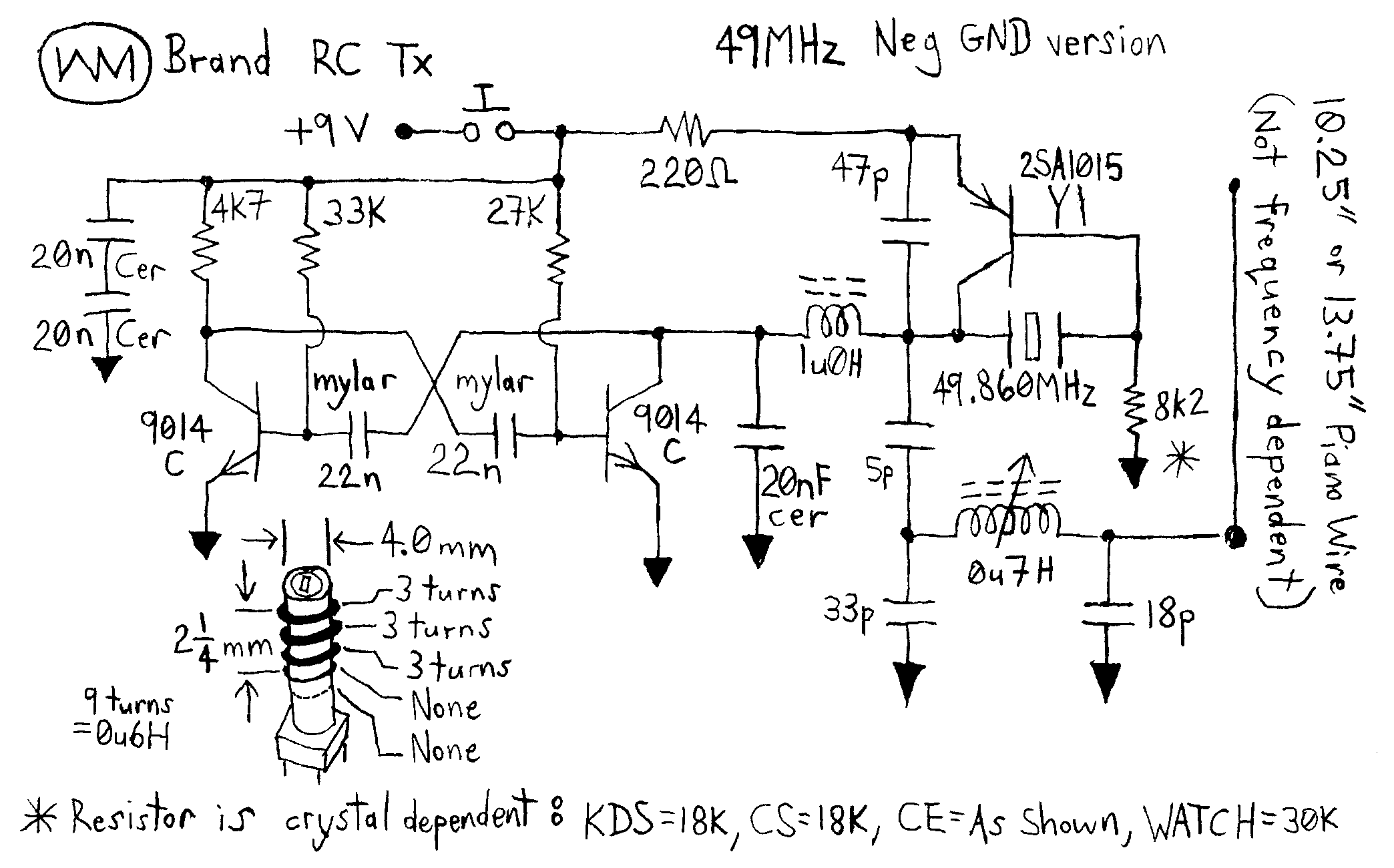 Circuit Diagram aka Schematic reverse engineered from circuit board