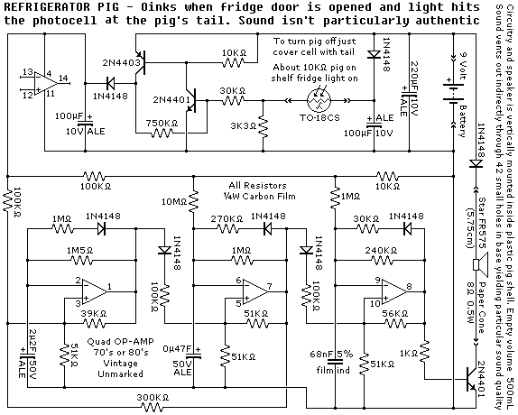 Circuit Diagram aka Schematic reverse engineered from circuit board