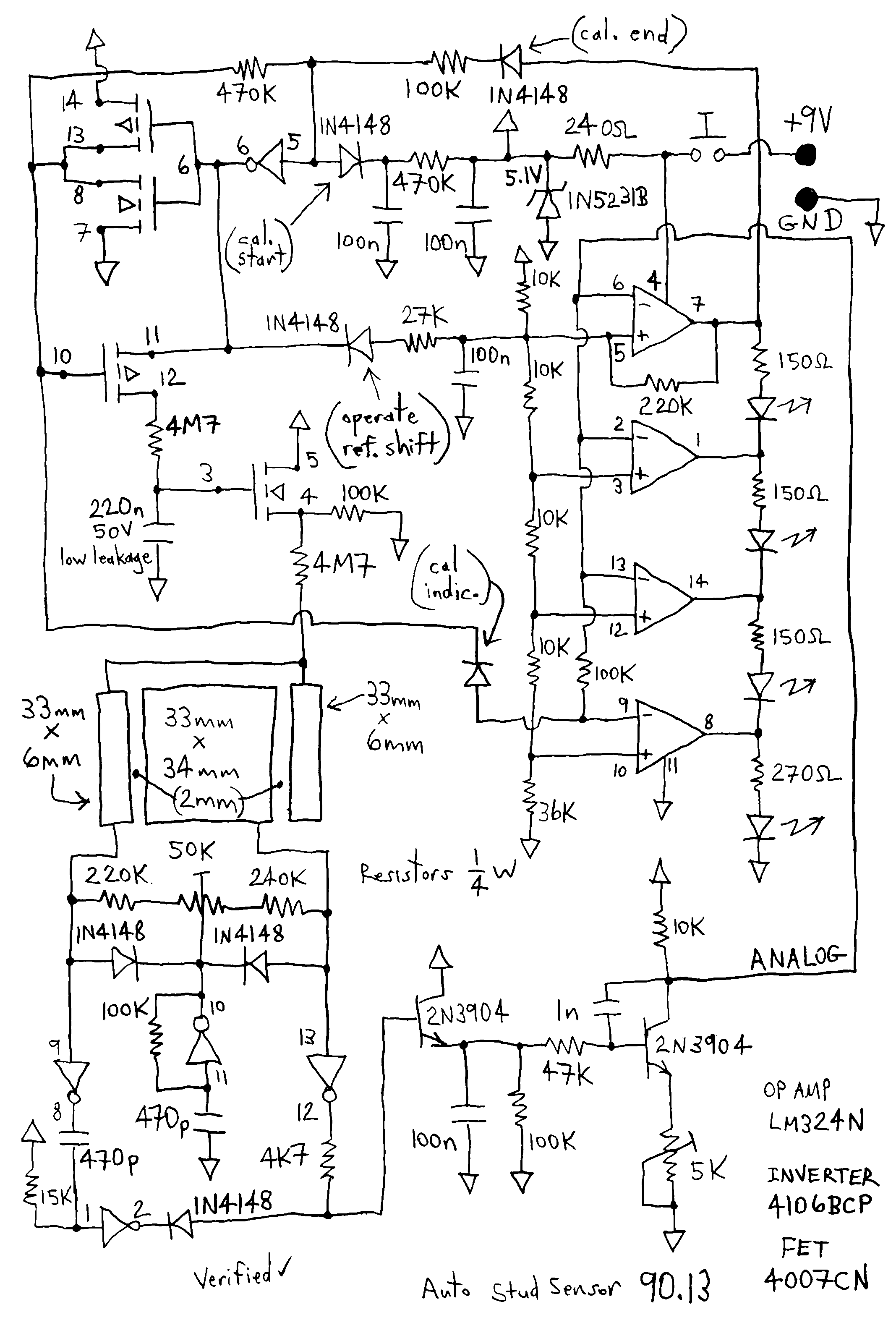 Circuit Diagram aka Schematic reverse engineered from circuit board